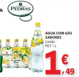E.Leclerc Água com Gás Sabores Limão promoção