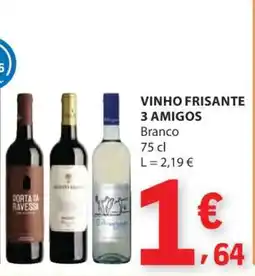 E.Leclerc VINHO FRISANTE 3 AMIGOS promoção