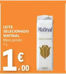 E.Leclerc Leite Selecionado Matinal promoção