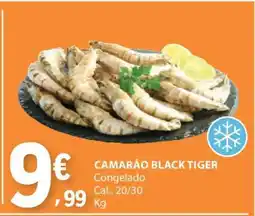 E.Leclerc Camarão Black Tiger promoção