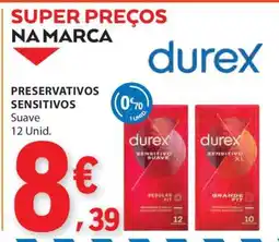 E.Leclerc Preservativos Sensitivos Durex promoção