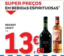 E.Leclerc Brandy Croft 1L promoção
