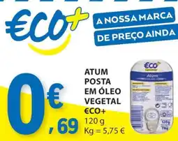 E.Leclerc ATUM POSTA EM ÓLEO VEGETAL ECO+ promoção