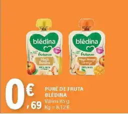 E.Leclerc PURÉ DE FRUTA BLÉDINA promoção