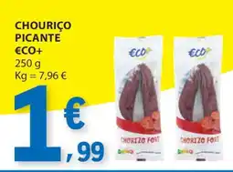 E.Leclerc CHOURIÇO PICANTE €CO+ promoção