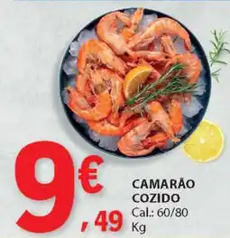 E.Leclerc CAMARÃO COZIDO promoção