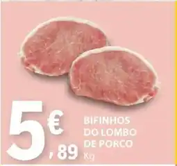 E.Leclerc Bifinhos do Lombo de Porco promoção