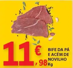 E.Leclerc Bife da Pá e Acém de Novilho promoção