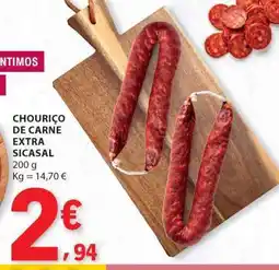E.Leclerc Chouriço de Carne Extra Sicasal promoção