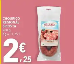 E.Leclerc CHOURIÇO REGIONAL SICOSTA promoção