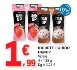 E.Leclerc IOGURTE LIQUIDO DANUP promoção