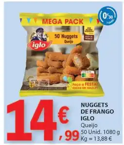 E.Leclerc Nuggets de Frango Iglo promoção