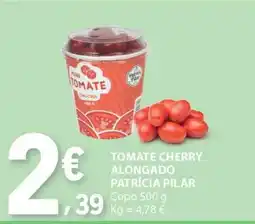 E.Leclerc Tomate Cherry Alongado Patrícia Pilar promoção