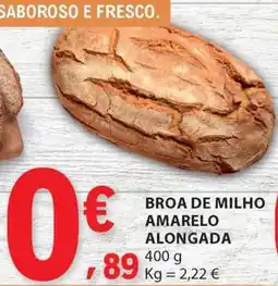 E.Leclerc Broa de Milho Amarelo Alongada promoção