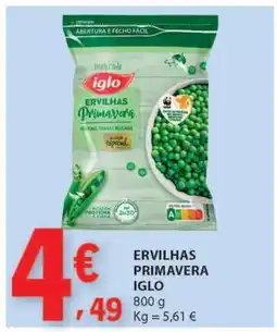 E.Leclerc Ervilhas Primavera Iglo promoção