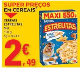 E.Leclerc Cereais Estrelitas promoção