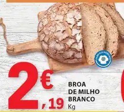 E.Leclerc Broa de Milho Branco promoção