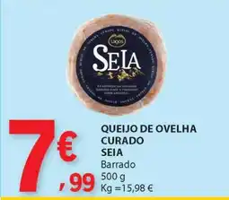 E.Leclerc Queijo de Ovelha Curado Seia promoção