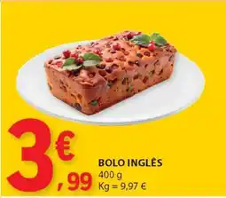 E.Leclerc Bolo Inglês promoção