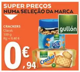 E.Leclerc Gullón Crackers Classic promoção