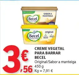 E.Leclerc CREME VEGETAL PARA BARRAR BECEL promoção