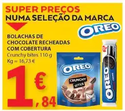 E.Leclerc Oreo Crunchy Bites promoção