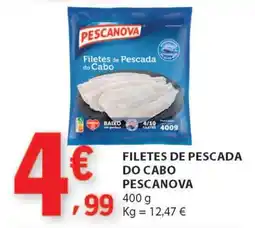 E.Leclerc Filetes de Pescada do Cabo Pescanova promoção