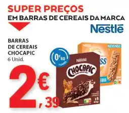 E.Leclerc BARRAS DE CEREAIS CHOCAPIC promoção