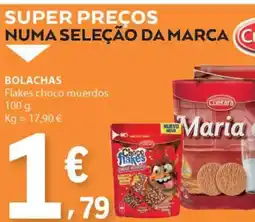 E.Leclerc Flakes choco muerdos promoção