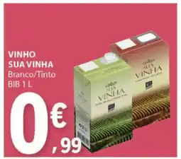 E.Leclerc Vinho Sua Vinha Branco/Tinto promoção