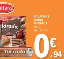 E.Leclerc Bolachas Maria Torrada promoção