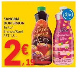 E.Leclerc SANGRIA DON SIMON promoção