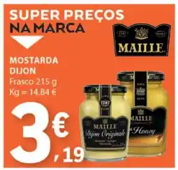 E.Leclerc Mostarda Dijon promoção