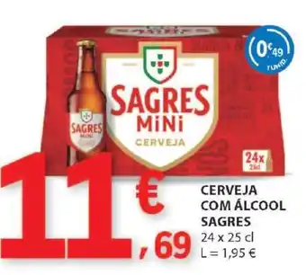 E.Leclerc Sagres Mini Cerveja promoção