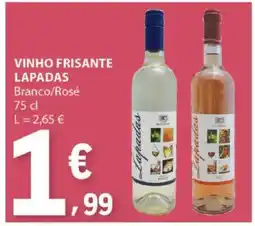 E.Leclerc VINHO FRISANTE LAPADAS promoção