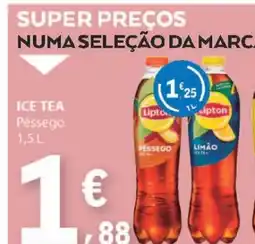 E.Leclerc ICE TEA Pêssego promoção