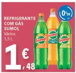 E.Leclerc REFRIGERANTE COM GÁS SUMOL promoção