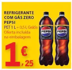 E.Leclerc Refrigerante com Gás Zero Pepsi promoção