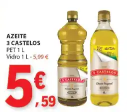 E.Leclerc AZEITE 3 CASTELOS promoção
