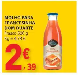 E.Leclerc Molho para Francesinha Dom Duarte promoção