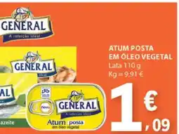 E.Leclerc Atum Posta em Óleo Vegetal promoção