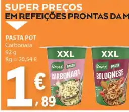 E.Leclerc Knorr Pasta Pot promoção