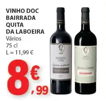 E.Leclerc VINHO DOC BAIRRADA QUINTA DA LABOEIRA promoção