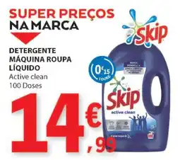 E.Leclerc Skip Detergente Máquina Roupa Líquido promoção