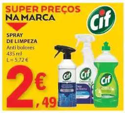 E.Leclerc SPRAY DE LIMPEZA CIF promoção