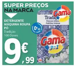 E.Leclerc Gama Detergente Máquina Roupa Pó promoção