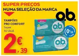E.Leclerc Tampões Pro Comfort promoção