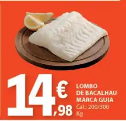 E.Leclerc Lombo de Bacalhau Marca Guia promoção