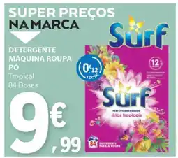 E.Leclerc Surf Detergente Máquina Roupa Pó promoção