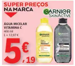 E.Leclerc Água Micelar Vitamina C promoção